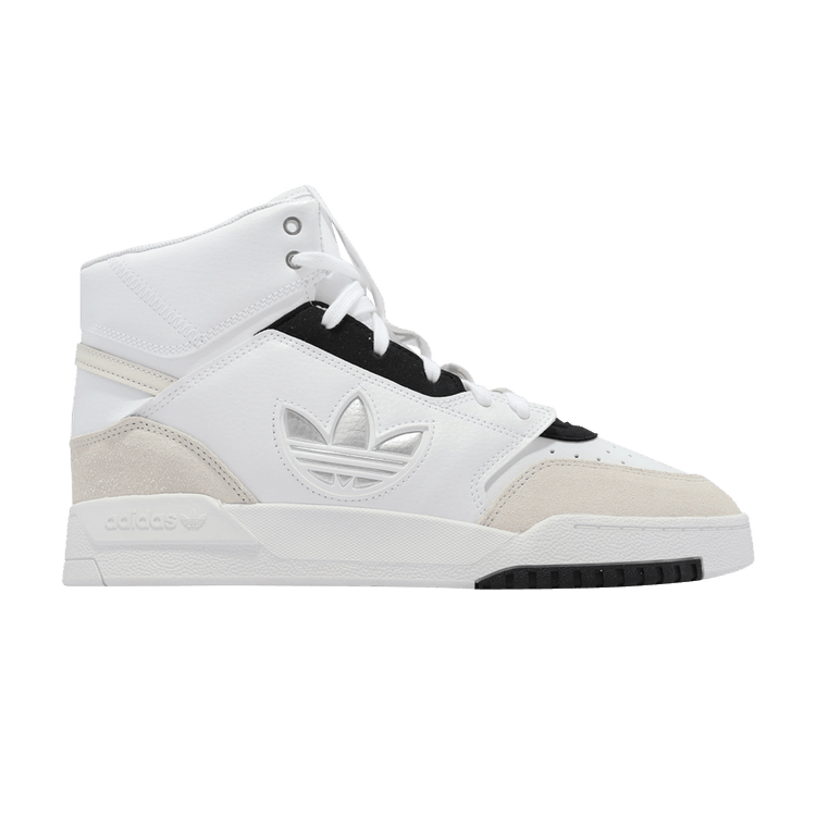 Adidas Drop Step XL 'White Orbit Grey' — Footwear White/Vivid Red/Orbit Grey
