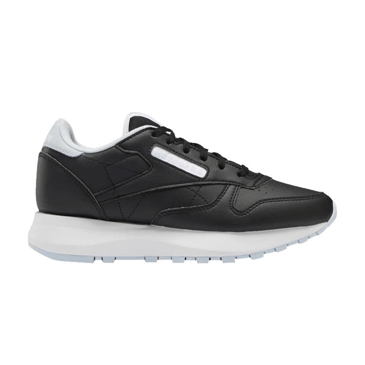 Reebok Classic Leather SP Big Kid 'Black Glass Blue' — Core Black/Glass Blue/Footwear White