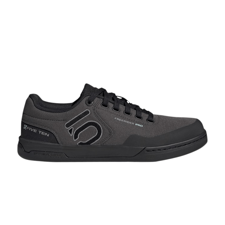 Adidas Five Ten Freerider Pro Canvas 'Dark Solid Grey' — Dark Solid Grey/Grey Three/Acid Mint