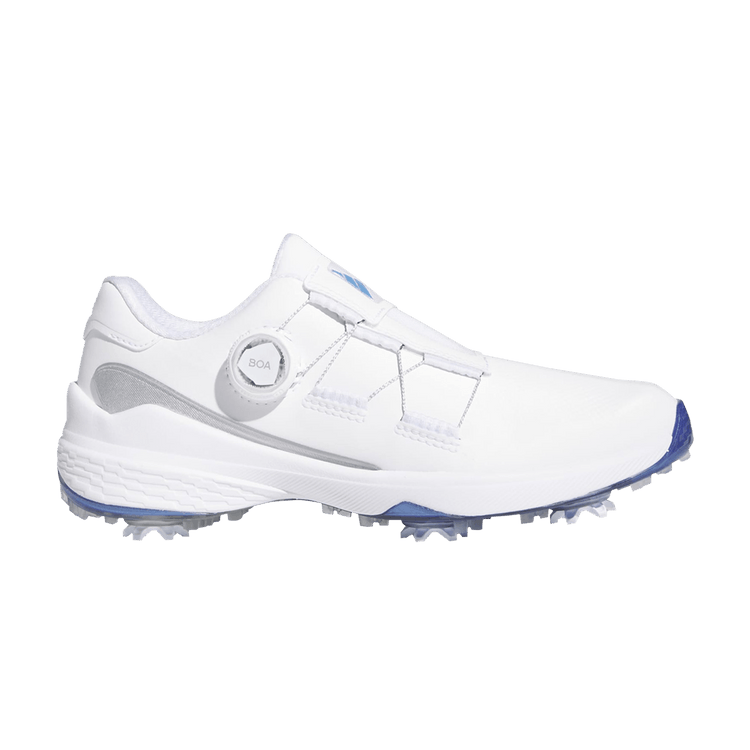 Adidas Wmns ZG23 BOA Golf 'White Blue Fusion Metallic' — Cloud White/Blue Fusion Metallic/Silver Metallic