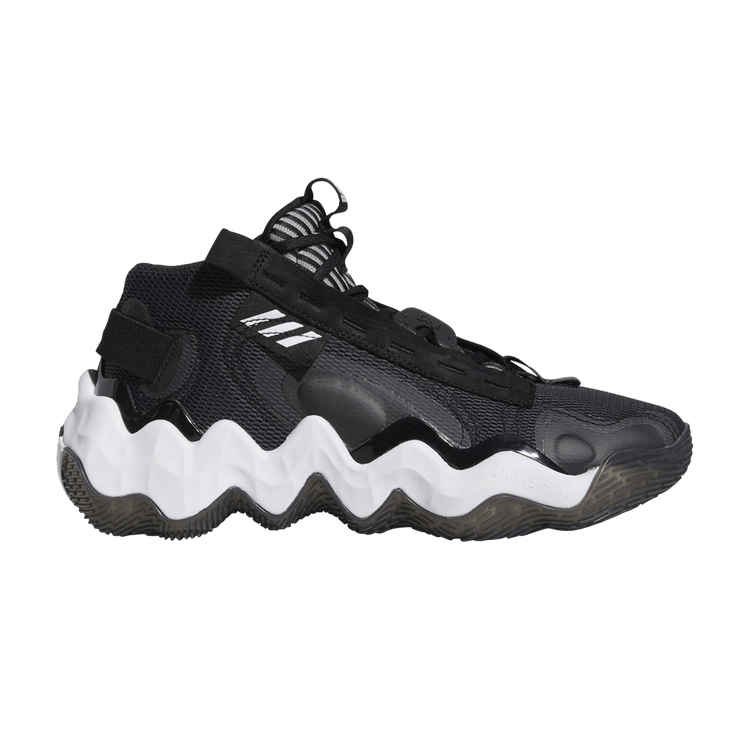 Candace Parker x adidas Wmns Exhibit B Mid 'Carbon White' — Carbon/Cloud White/Core Black