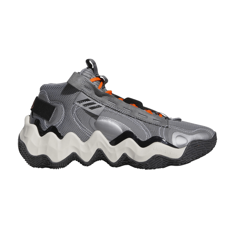 Candace Parker x adidas Wmns Exhibit B Mid 'Grey Black' — Grey Three/Core Black/Impact Orange