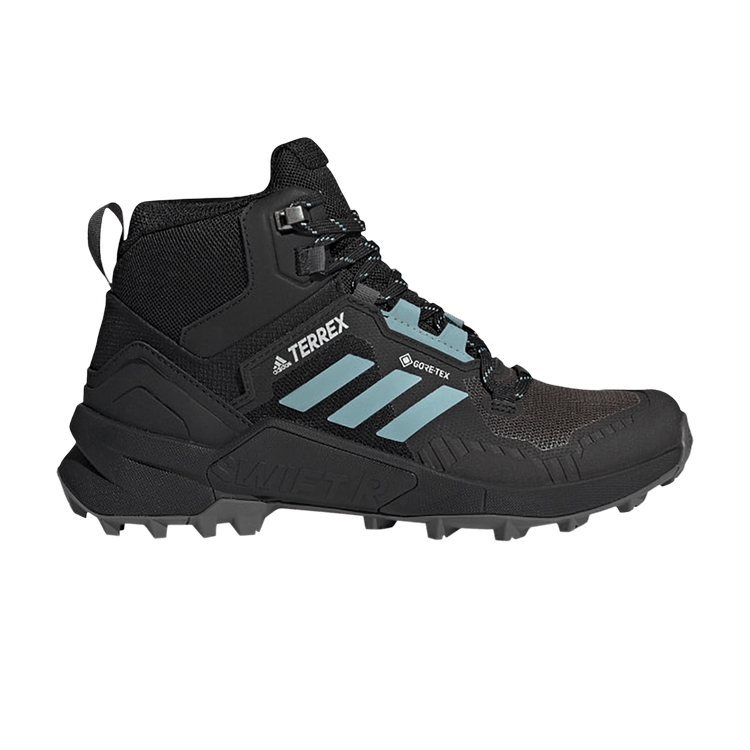 Adidas Wmns Terrex Swift R3 Mid GORE-TEX 'Black Mint Ton' — Core Black/Mint Ton/Grey Five