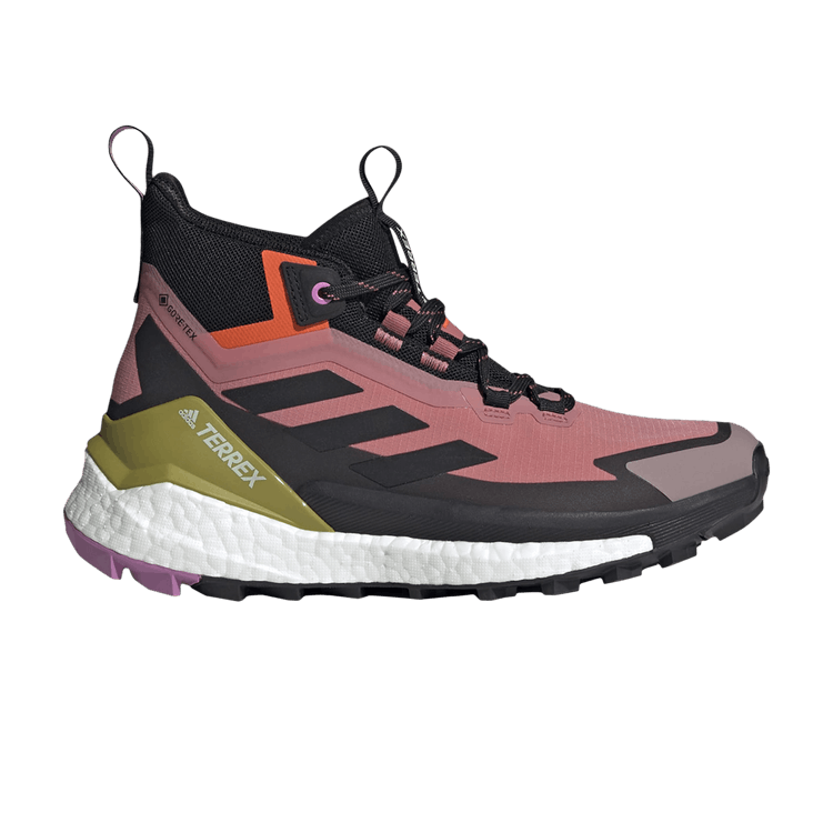 Adidas Wmns Terrex Free Hiker 2 GORE-TEX 'Wonder Red Black' — Wonder Red/Core Black/Pulse Lilac