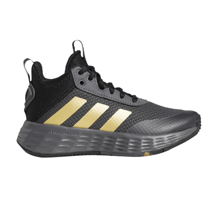 Adidas Own The Game 2.0 J 'Grey Matte Gold' — Grey Five/Matte Gold/Core Black