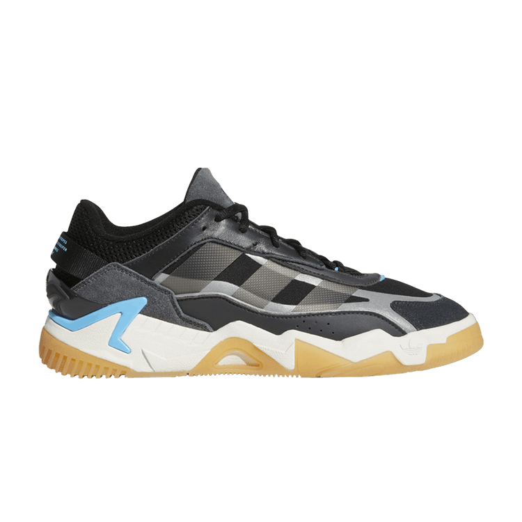 Adidas Niteball 2.0 'Black Gum' — Core Black/Sky Rush/Gum