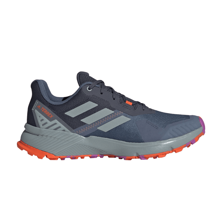 Adidas Terrex Soulstride 'Wonder Steel Impact Orange' — Wonder Steel/Magic Grey Metallic/Impact Orange