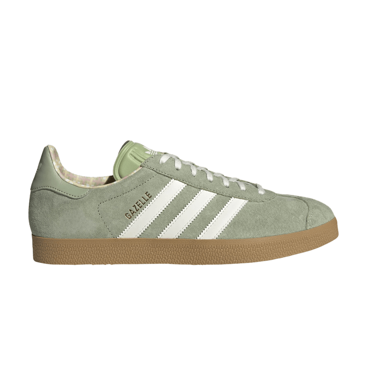 Adidas Gazelle 'Magic Lime Gum' — Magic Lime/Off White/Golden Beige