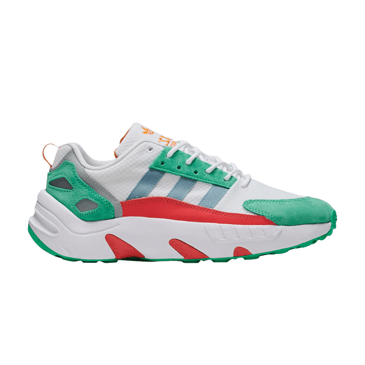 Adidas ZX 22 Boost 'White Hi-Res Green' — White/Magic Grey/Hi-Res Green