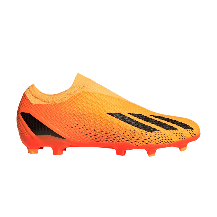 Adidas X Speedportal.3 Laceless FG 'Heatspawn Pack' — Solar Gold/Core Black/Team Solar Orange