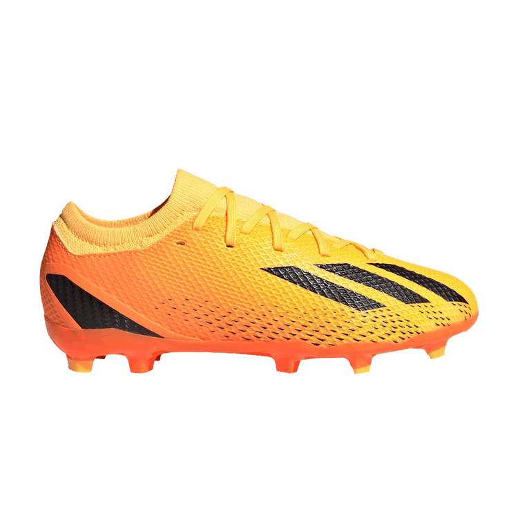 Adidas X Speedportal.3 FG J 'Heatspawn Pack' — Solar Gold/Core Black/Team Solar Orange