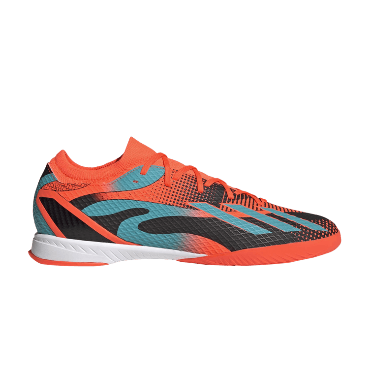 Adidas X Speedportal Messi.3 IN 'L10NEL M35SI Pack' — Team Solar Orange/Silver Metallic/Core Black