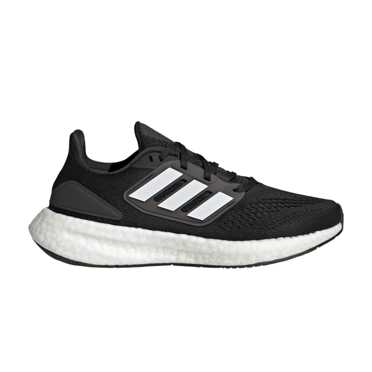 Adidas Wmns PureBoost 22 'Black White' — Core Black/Core Black/Carbon