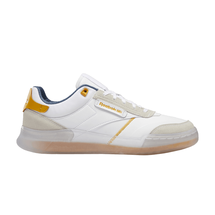 Reebok Club C Legacy 'White Bright Ochre' — Footwear White/Bright Ochre/Brave Blue