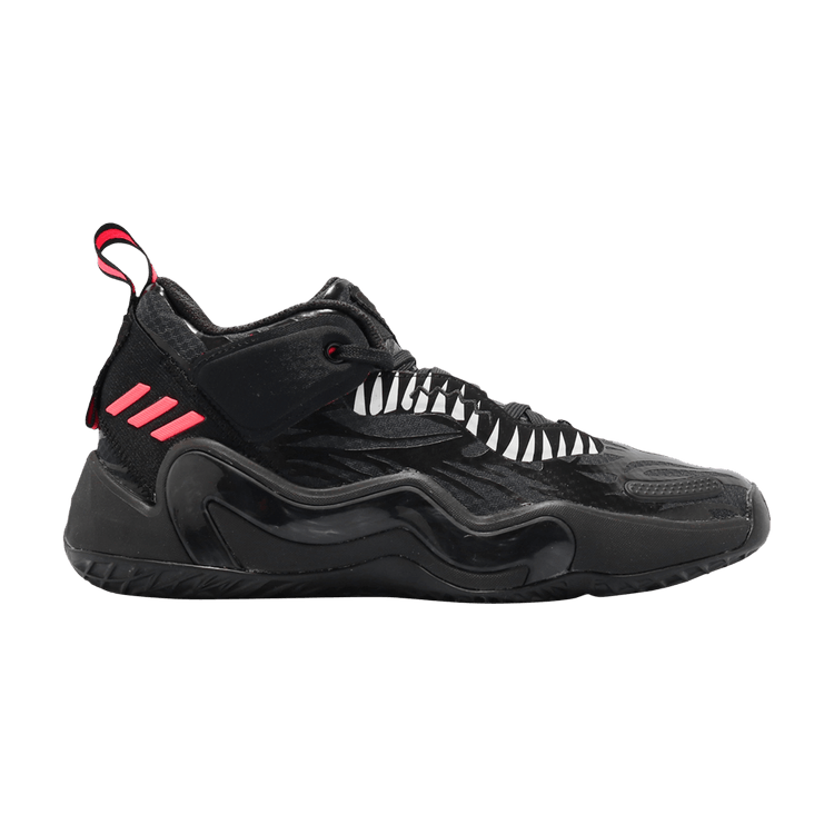Marvel x adidas D.O.N. Issue #3 J 'Venom Carnage - Carbon Signal Pink' — Carbon/Signal Pink/Core Black