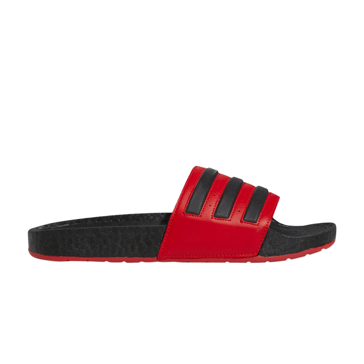 Adidas Adilette Boost Slide 'Vivid Red' — Vivid Red/Core Black/Core Black