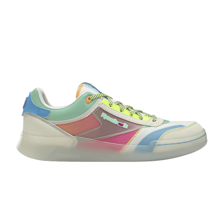 Jelly Belly x Reebok Club C Legacy 'Flavor Mix' — Cream White/Mint Glow/Sunset Orange