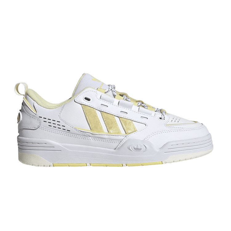 Adidas Wmns ADI2000 'White Almost Yellow Velvet' — Cloud White/Almost Yellow/Cloud White