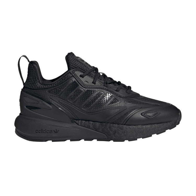 Adidas ZX 2K Boost 2.0 J 'Triple Black' — Core Black/Core Black/Core Black