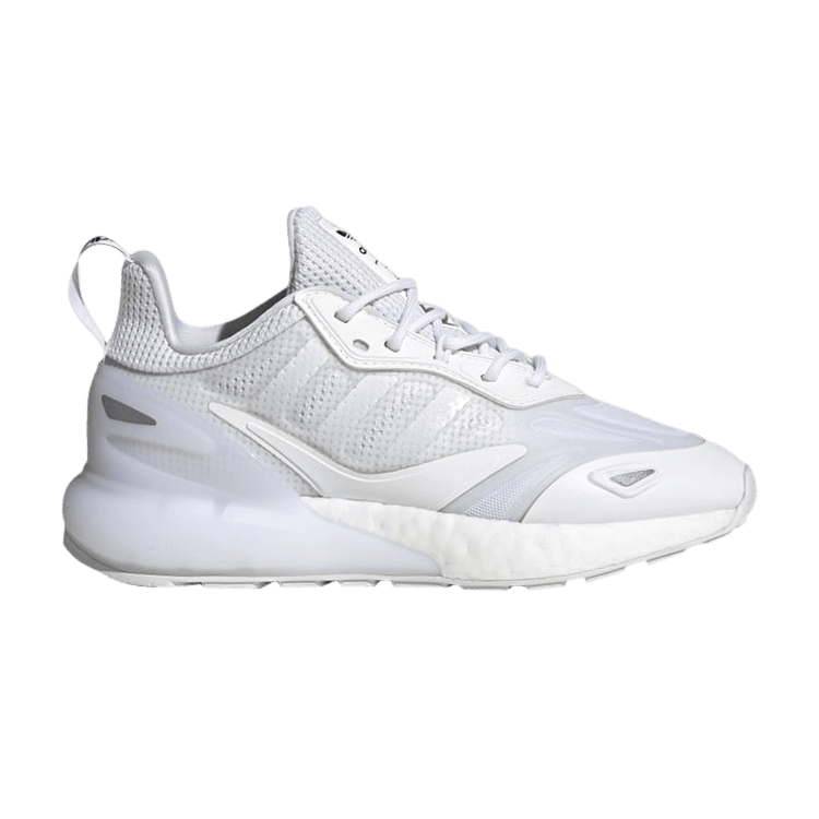 Adidas ZX 2K Boost 2.0 J 'Cloud White' — Cloud White/Core Black/Cloud White
