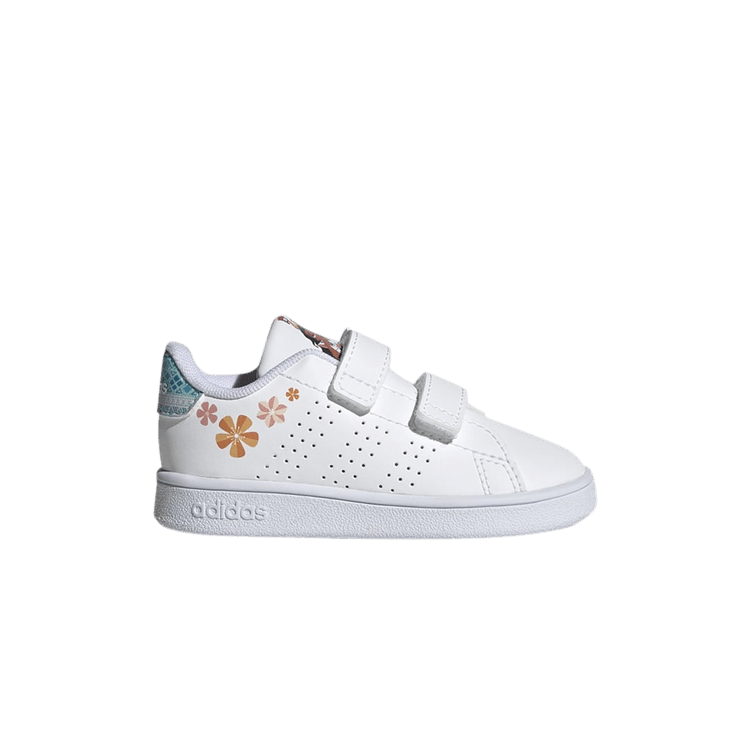 Disney x adidas Advantage Infant 'Moana' — Cloud White/Cloud White/Pulse Aqua