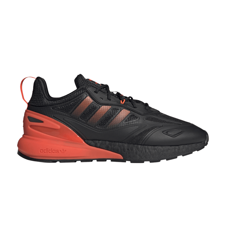 Adidas ZX 2K Boost 2.0 'Black Solar Red' — Core Black/Solar Red/Solar Red