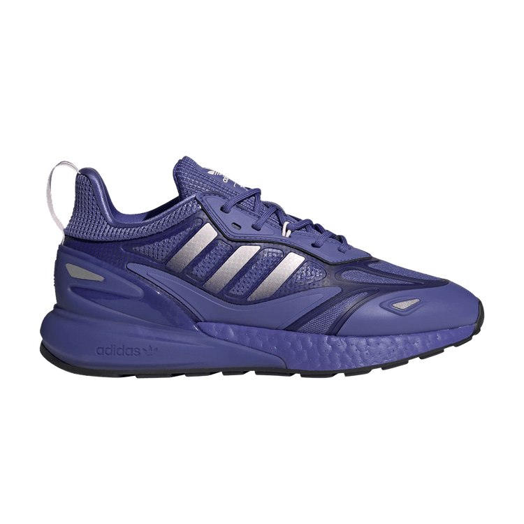 Adidas Wmns ZX 2K Boost 2.0 'Purple Silver Metallic' — Purple/Clear Pink/Silver Metallic