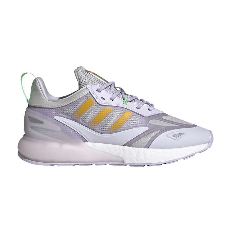 Adidas Wmns ZX 2K Boost 2.0 'Purple Tint Semi Solar Gold' — Purple Tint/Semi Solar Gold/Matte Silver