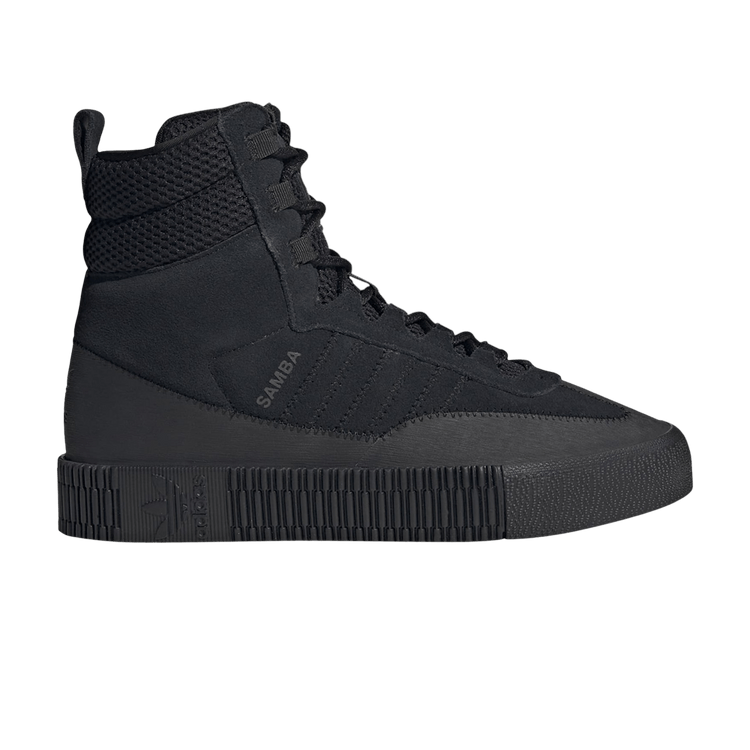 adidas Wmns Samba Boot 'Triple Black' — Core Black/Core Black/Core Black