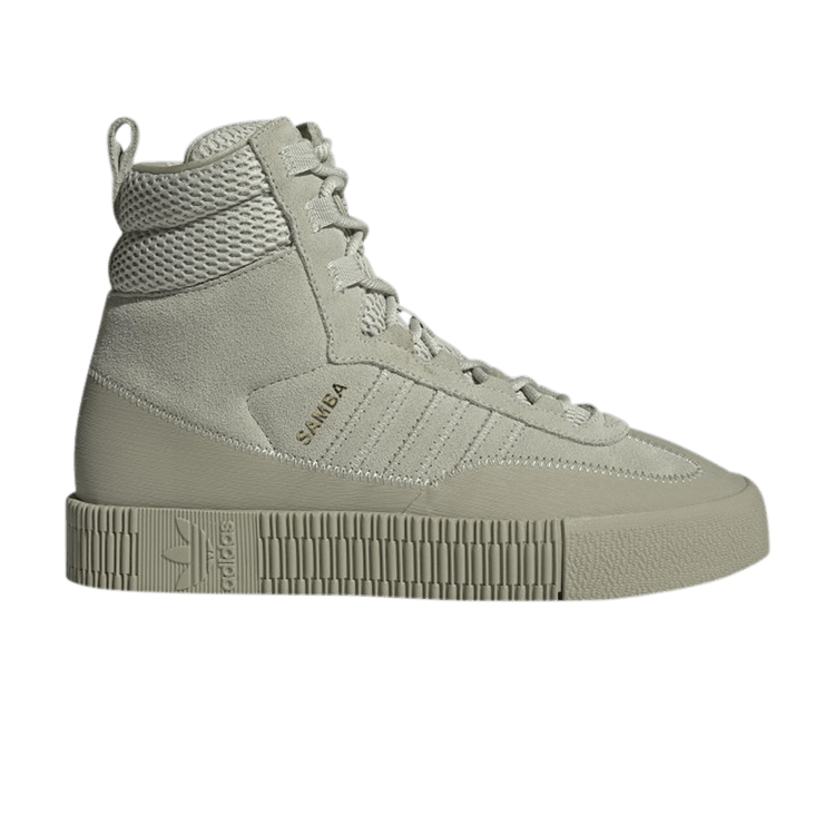 adidas Wmns Samba Boot 'Halo Green' — Halo Green/Halo Green/Feather Grey