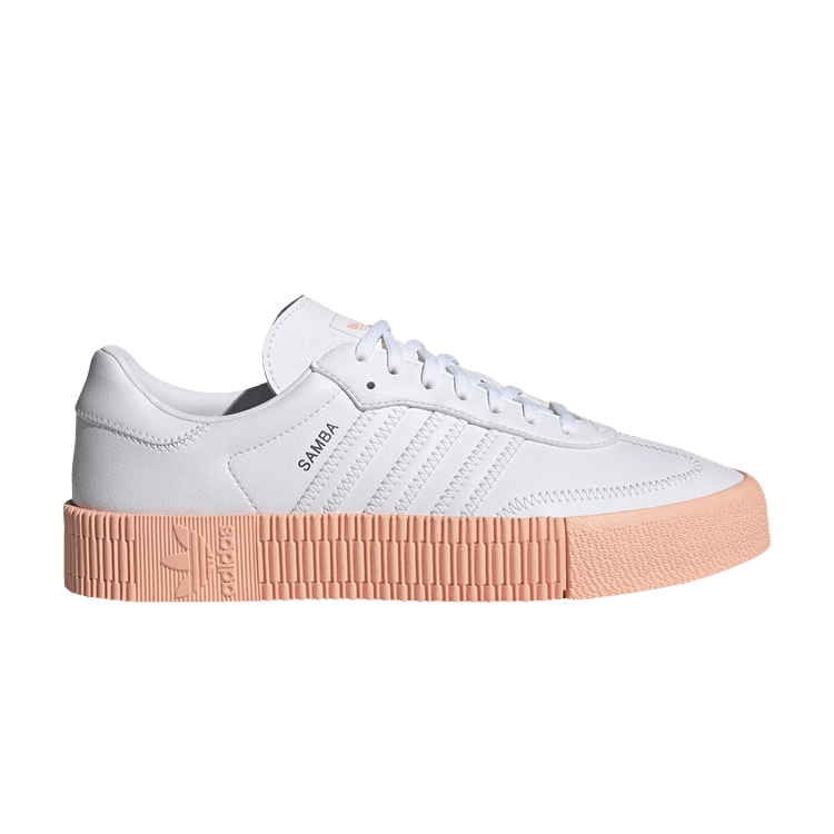 Adidas Wmns Sambarose 'White Glow Pink' — Cloud White/Silver Metallic/Glow Pink
