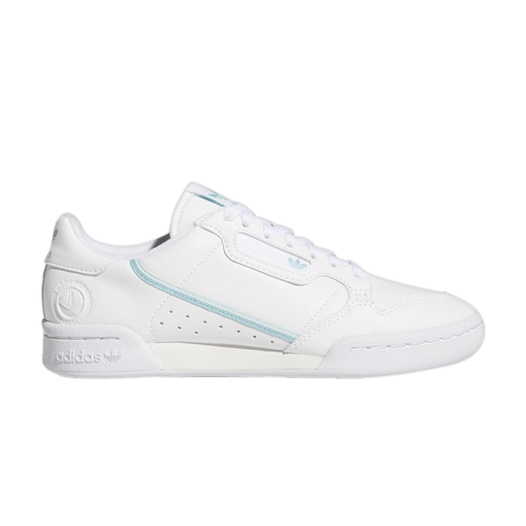 Adidas Wmns Continental 80 Vegan 'White Halo Mint' — Cloud White/Mint Ton/Halo Mint