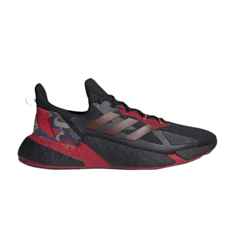 Adidas X9000L4 'Chinese New Year' — Core Black/Orange/Scarlet