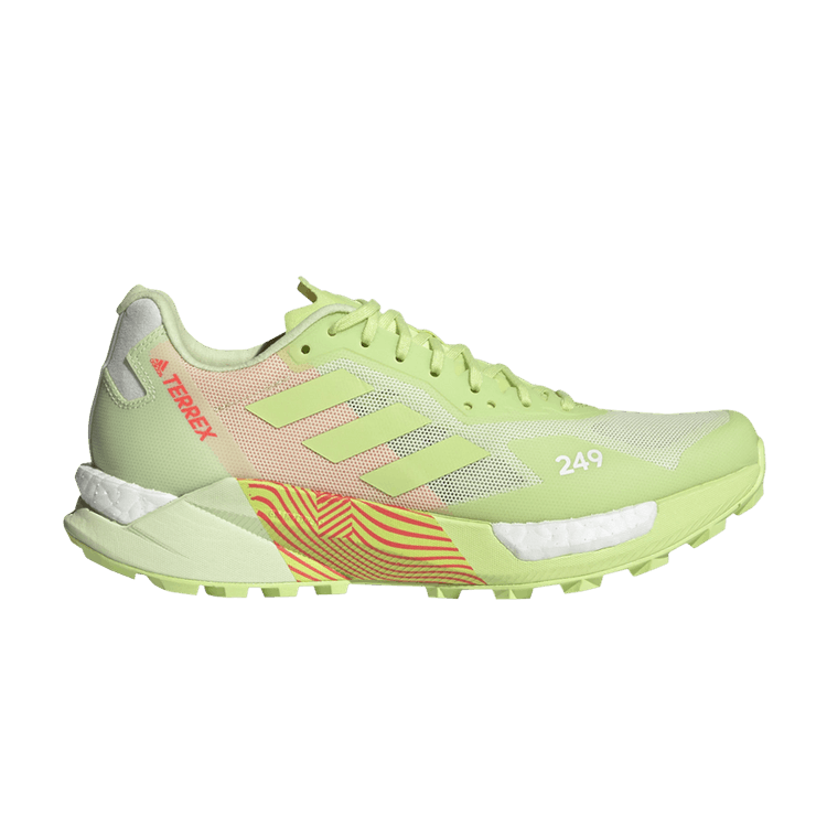 Adidas Wmns Terrex Agravic Ultra Trail 'Pulse Lime Turbo' — Almost Lime/Pulse Lime/Turbo