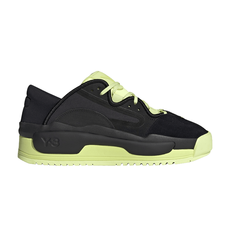 adidas Y-3 Hokori 2 'Black Semi Frozen Yellow' — Black/Black/Semi Frozen Yellow
