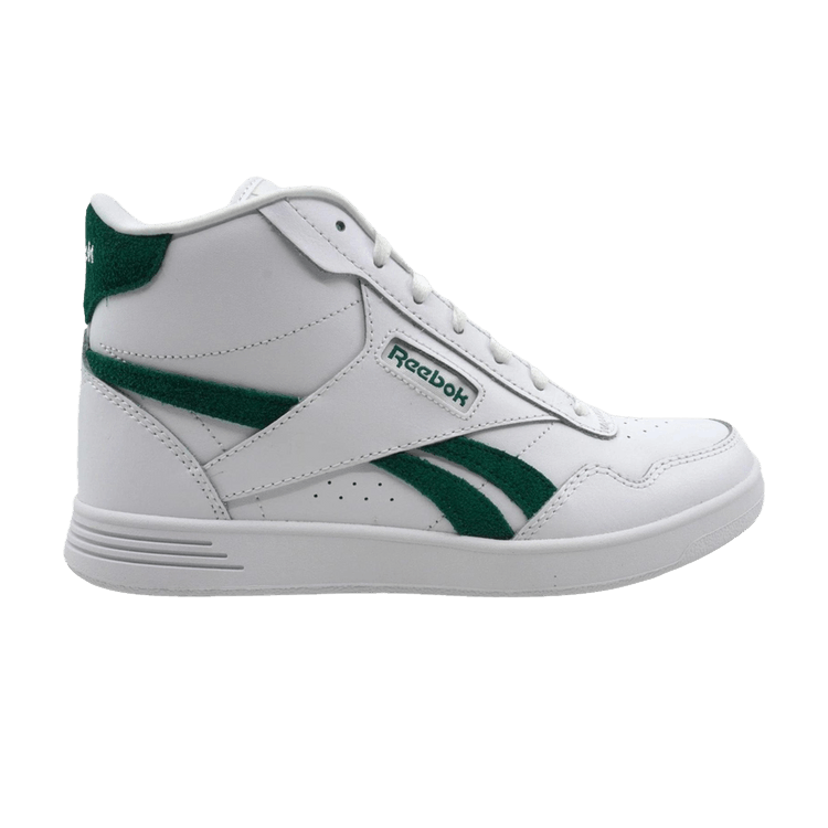 Reebok Wmns Court Advance High 'White Clover Green' — Footwear White/Clover Green/Chalk