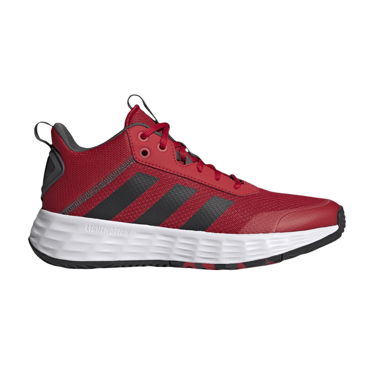 Adidas Own The Game 'Scarlet' — Scarlet/Core Black/Grey Six