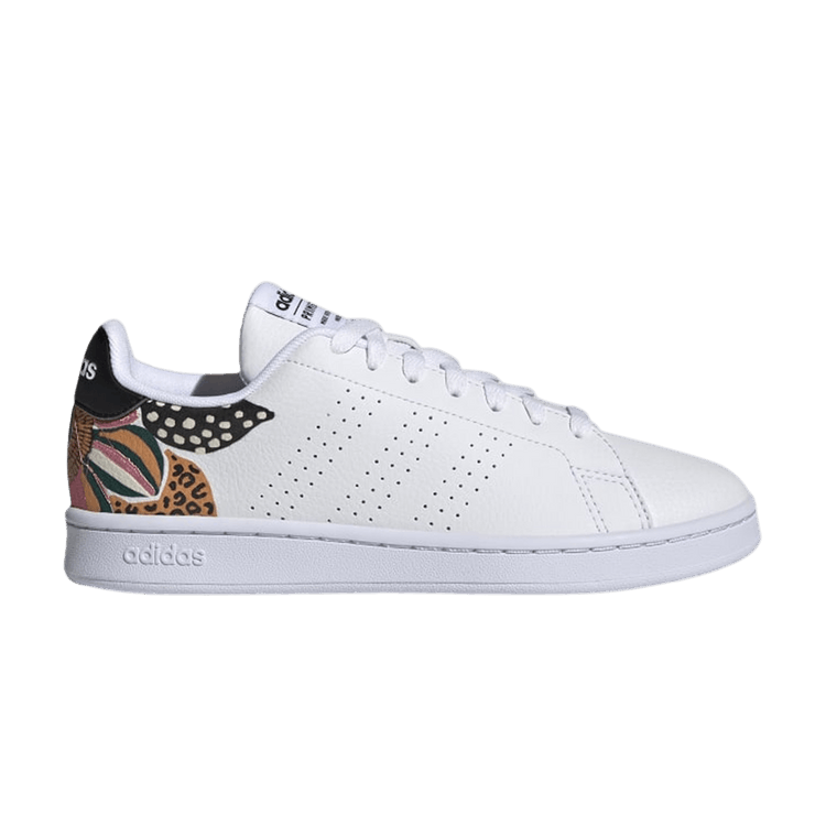 FARM Rio x adidas Wmns Advantage 'White Floral' — Cloud White/Cloud White/Core Black