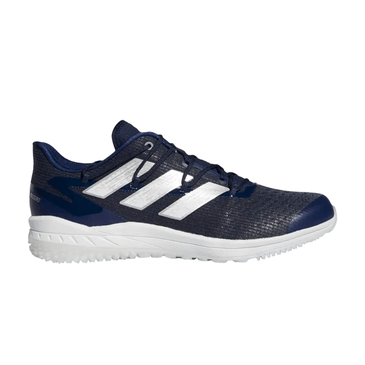 Adidas Adizero Afterburner 'Team Navy Silver Metallic' — Team Navy/Silver Metallic/Cloud White