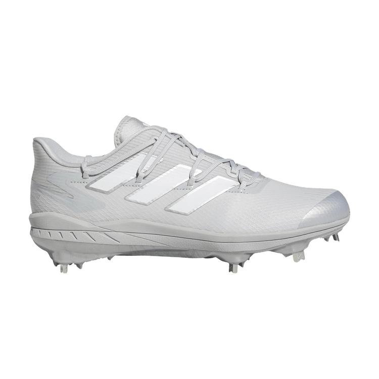 Adidas Adizero Afterburner 8 'Light Grey' — Light Grey/White/Silver Metallic