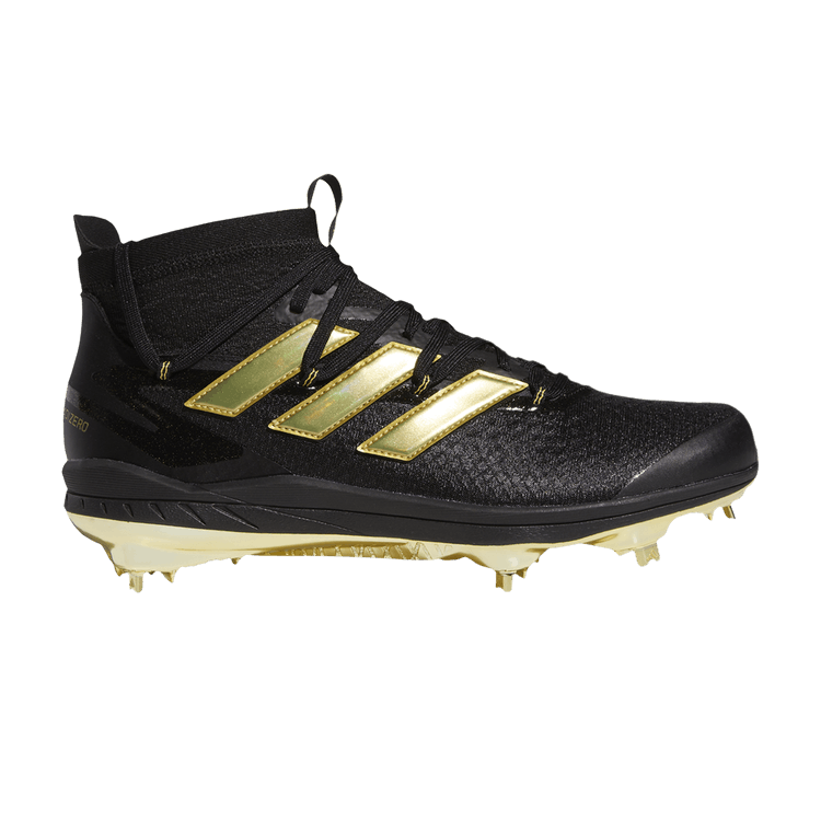 Adidas Adizero Afterburner 8 NWV 'Black Gold Metallic' — Core Black/Gold Metallic/Gold Black