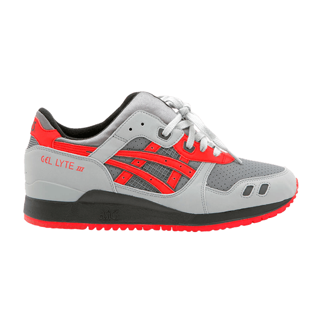ASICS Gel Lyte 3 'Super Red' — Gray/Red