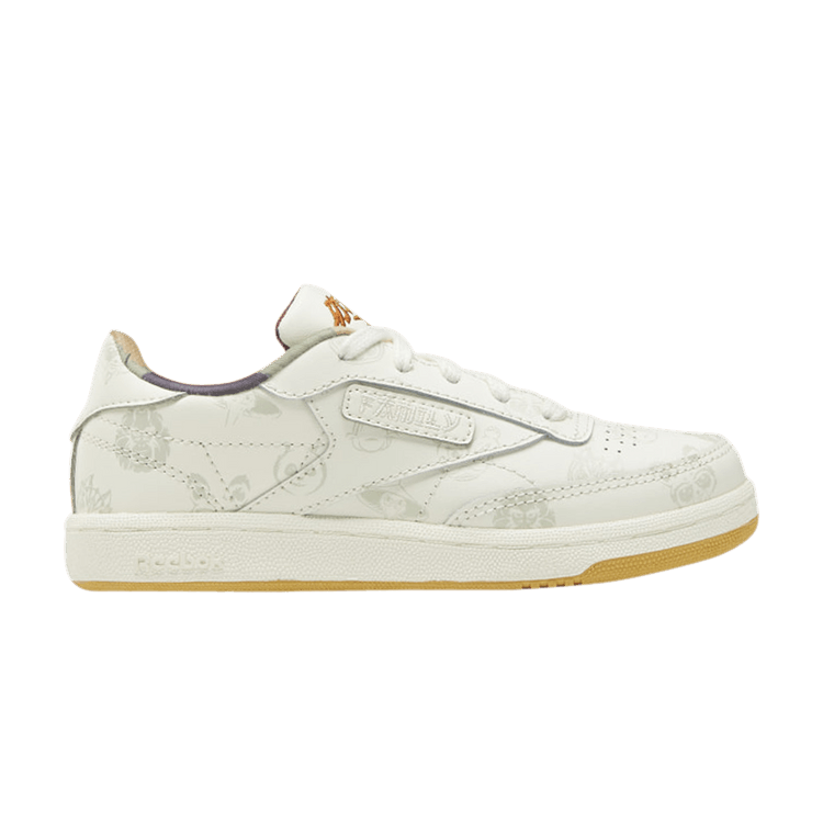 Kung Fu Panda x Reebok Club C 85 PS 'Family' — Classic White/Paperwhite/Pebble