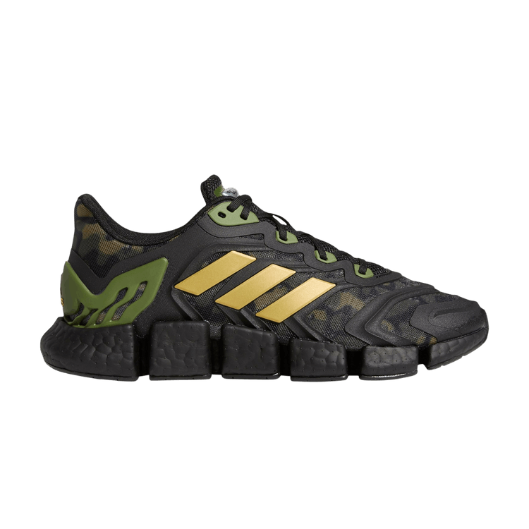 Adidas Climacool Vento 'Camo' — Core Black/Gold Metallic/Wild Pine