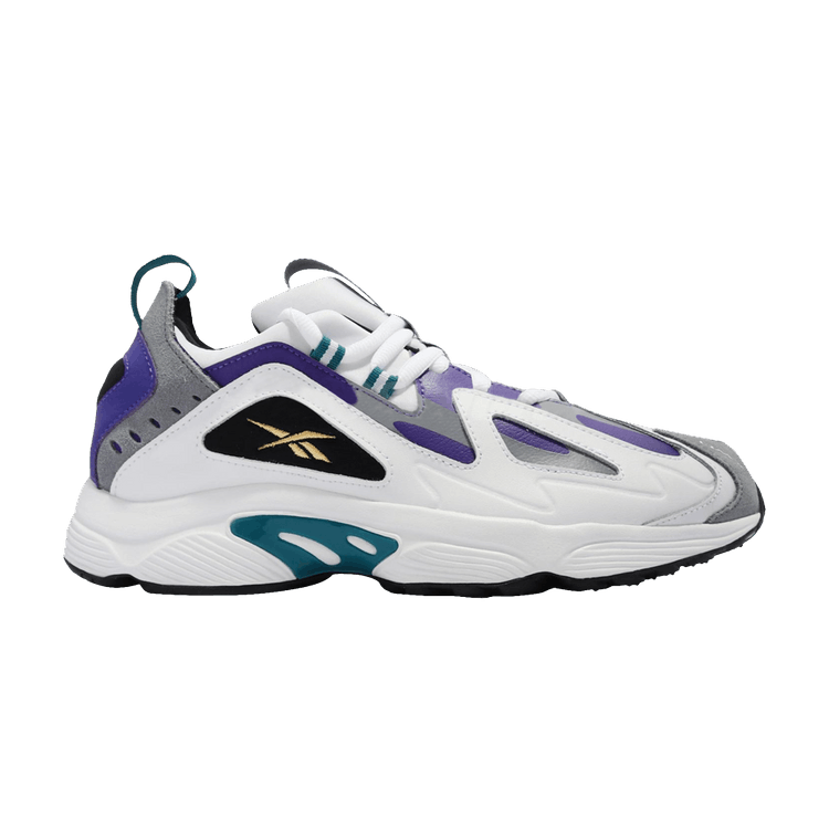 Reebok DMX Series 1200 'White Team Purple Teal' — Footwear White/Team Purple/Seaport Teal