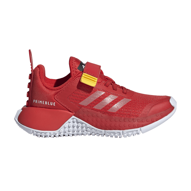 LEGO x adidas Sport J 'Red' — Red/Cloud White/Equipment Yellow