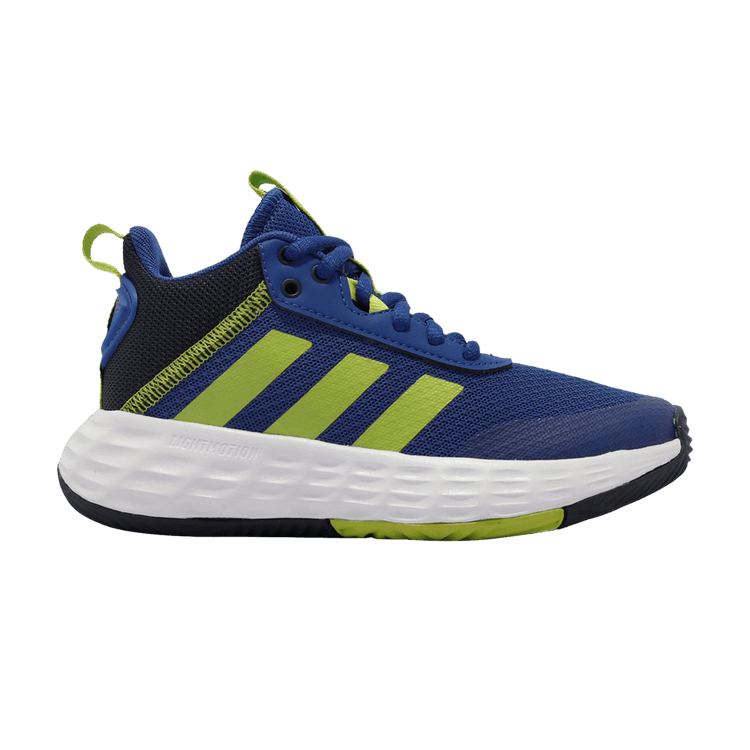 Adidas Own The Game 2.0 J 'Royal Blue Semi Solar Slime' — Royal Blue/Semi Solar Slime/Legend Ink