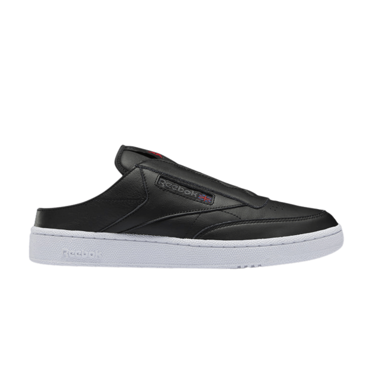 Reebok Club C Laceless Mule 'Black Grey' — Core Black/Core Black/Pure Grey 7
