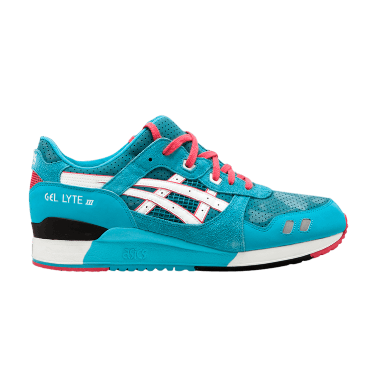 Pick Your Shoes x ASICS Gel Lyte 3 'Teal Dragon' — Turquoise/White