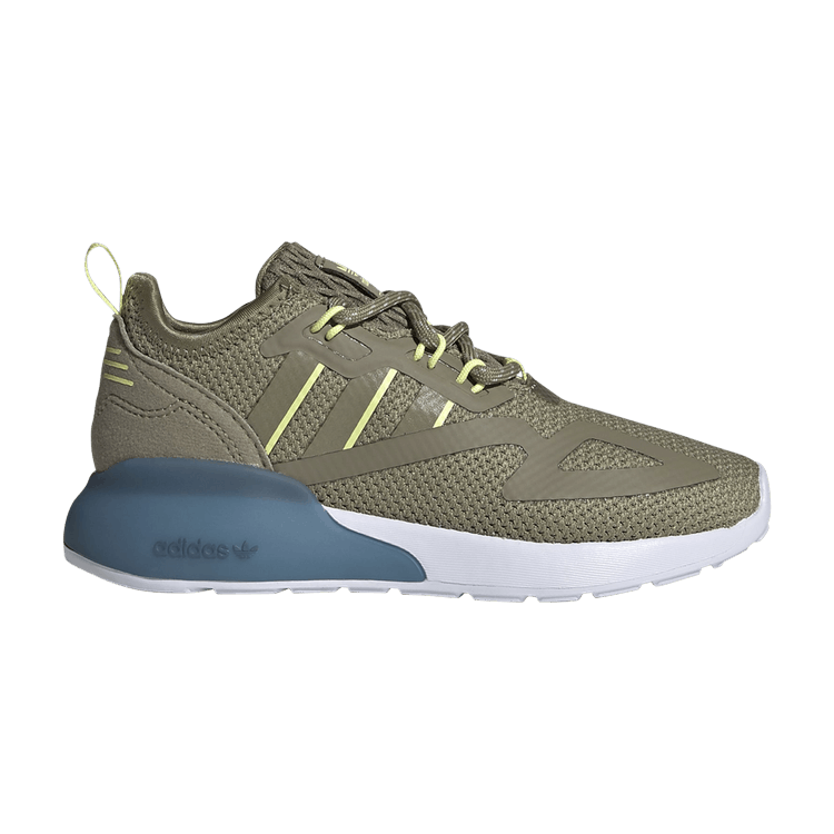 Adidas ZX 2K Little Kid 'Orbit Green Indigo' — Orbit Green/Orbit Green/Orbit Indigo